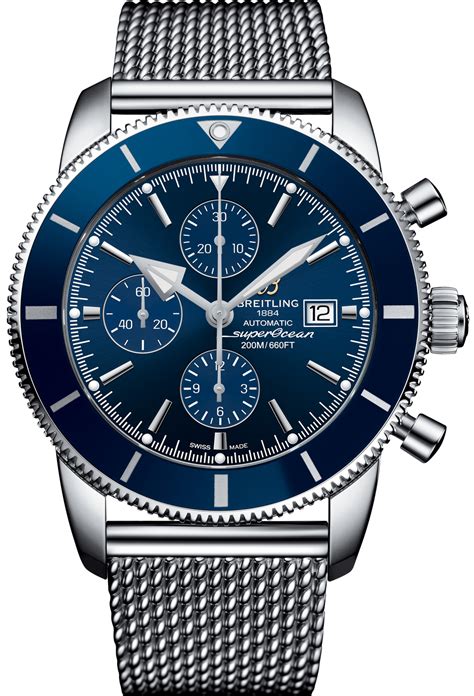 breitling superocean heritage 46 blue replica|breitling superocean heritage 46 review.